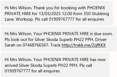 Reliable local taxi firm in Worksop and the surrounding areas offering convenient transportation services for various travel needs.